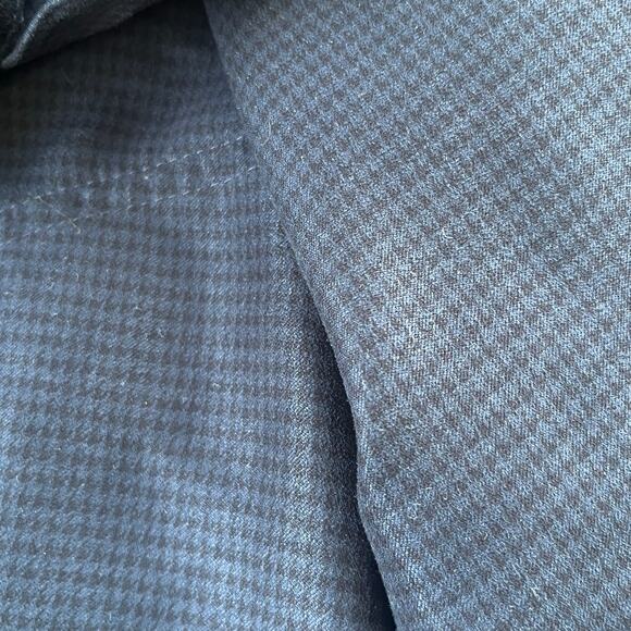 Zero Restriction GolfMicrosuede Mens Jacket Sz 2XL Preppy Quarter Snap  Checked - Picture 14 of 15